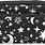 Moon and Stars Travel Case