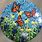 Mosaic Butterfly Images