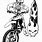 Motorcycle Bike Coloring Pages