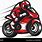 Motorcycle Racer Clip Art