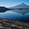 Mount Fuji in December