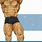 Muscle Man Illustration