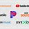 Music Streaming Platforms Logos