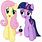 My Little Pony Twilight and Fluttershy