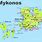 Mykonos On Map