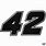 NASCAR 42 Logo
