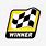 NASCAR Win Sticker