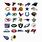 NFL Football Team Logos Clip Art