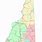 NH New Hampshire Map