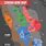Napa and Sonoma Wine Country Map