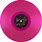 Neon Pink Vinyl Record