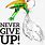 Never Give Up Stork