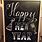 New Year's Chalkboard Art