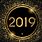 New Year 2019 Circle