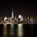 New York Skyline By Night