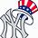 New York Yankee Cartoon Logo