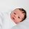 Newborn Baby Boy with Brown Eyes