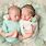 Newborn Baby Twins Boy and Girl