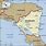 Nicaragua On a World Map