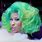 Nicki Minaj Green Wig