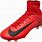 Nike Red Football Shoes