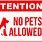 No Pets Allowed Signage