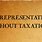 No Taxation without Representation Sign