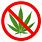 No Weed Sign