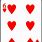 Number 6 Playing Card