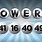 Numbers for Powerball