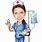 Nurse Caricature Image