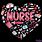Nurse Life SVG Heart