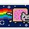 Nyan Cat Pixel Art Template