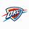OKC Thunder Basketball Logo