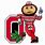 Ohio State Buckeyes Brutus Clip Art