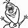 Olaf Coloring Pages for Kids