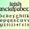 Old Irish Font