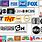 Old TV Channels Logos