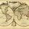 Old World Map Drawing