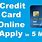 Online Apply for Credit Card