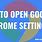 Open Google Browser