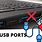 Open USB Port