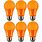 Orange Color Light Bulbs