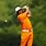 Orange Golfer