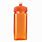 Orange Plastic Water Bottle