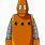 Orange Robot Moby