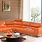 Orange Sectional Sofa