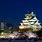 Osaka Castle Night