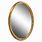 Oval Mirror Transparent