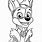 PAW Patrol Mighty Pups Chase Coloring Pages